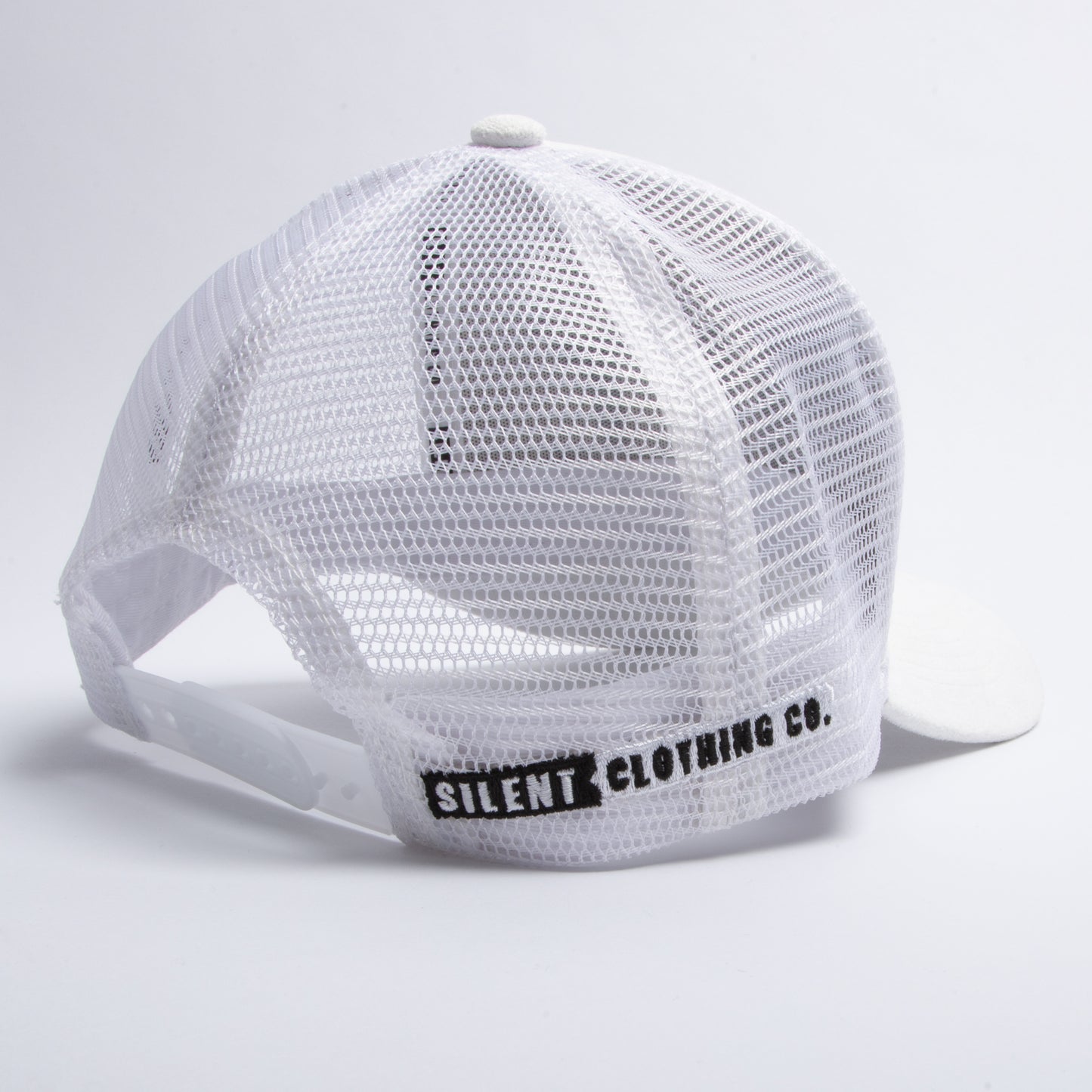 SLNT Logo Cap White