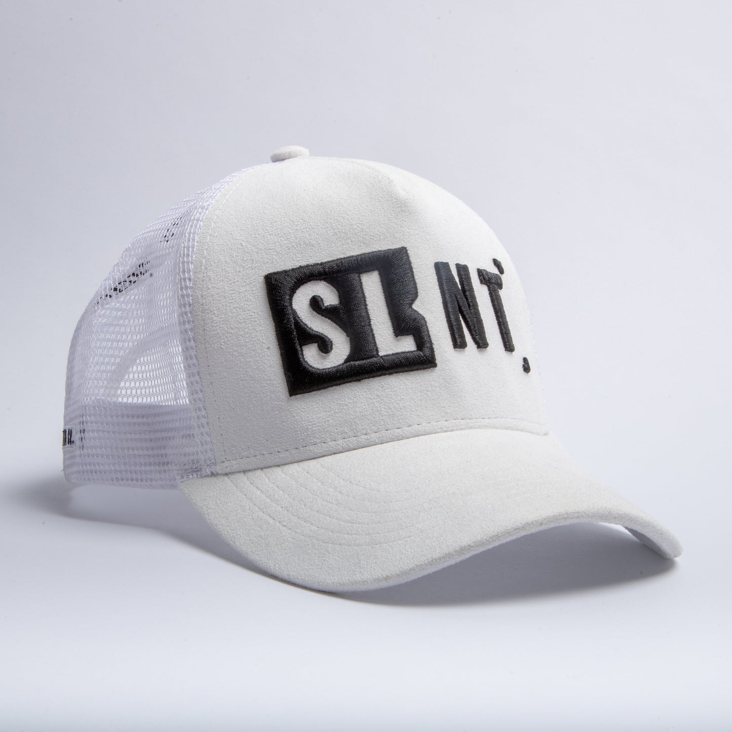 SLNT Logo Cap White