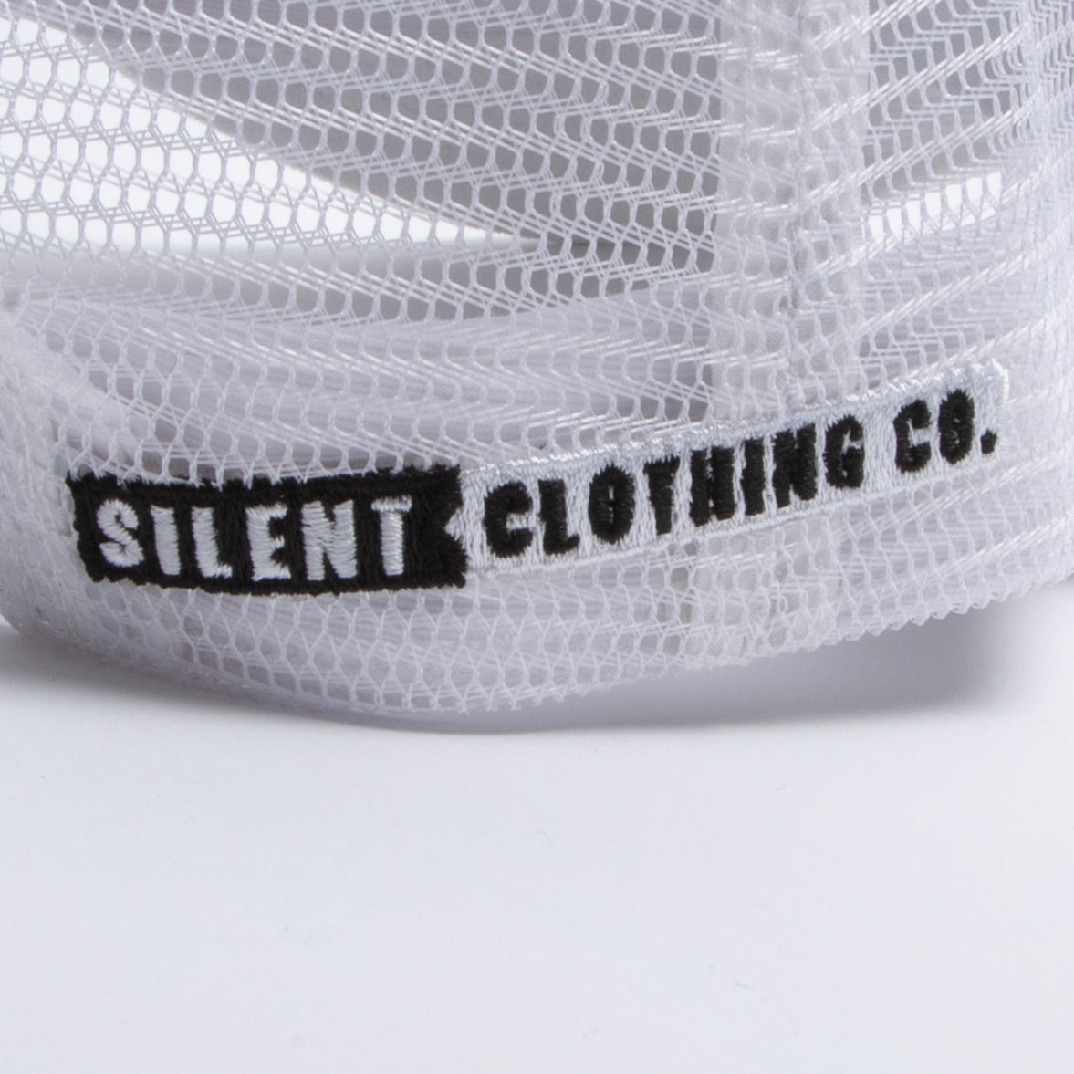 SLNT Logo Cap White