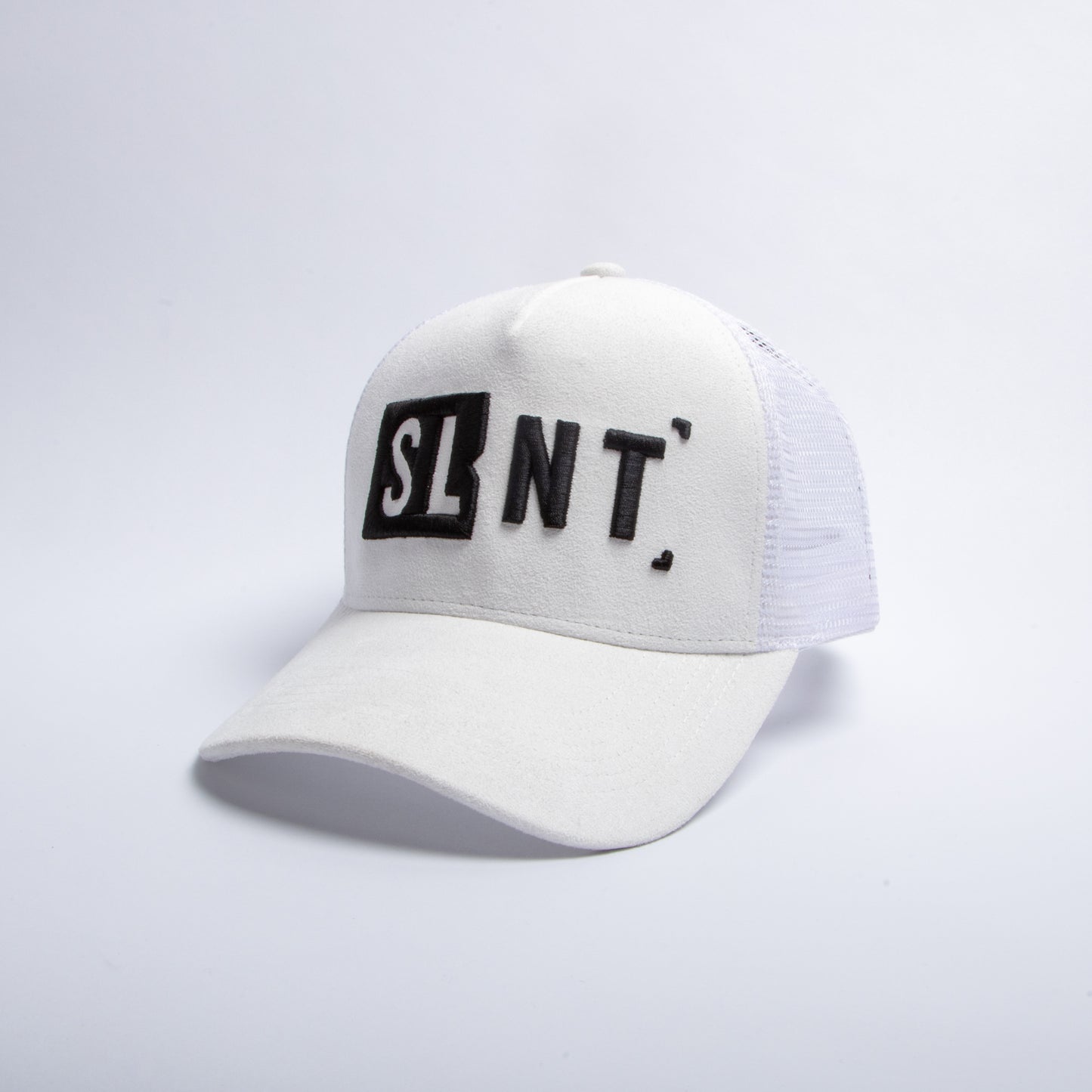 SLNT Logo Cap White