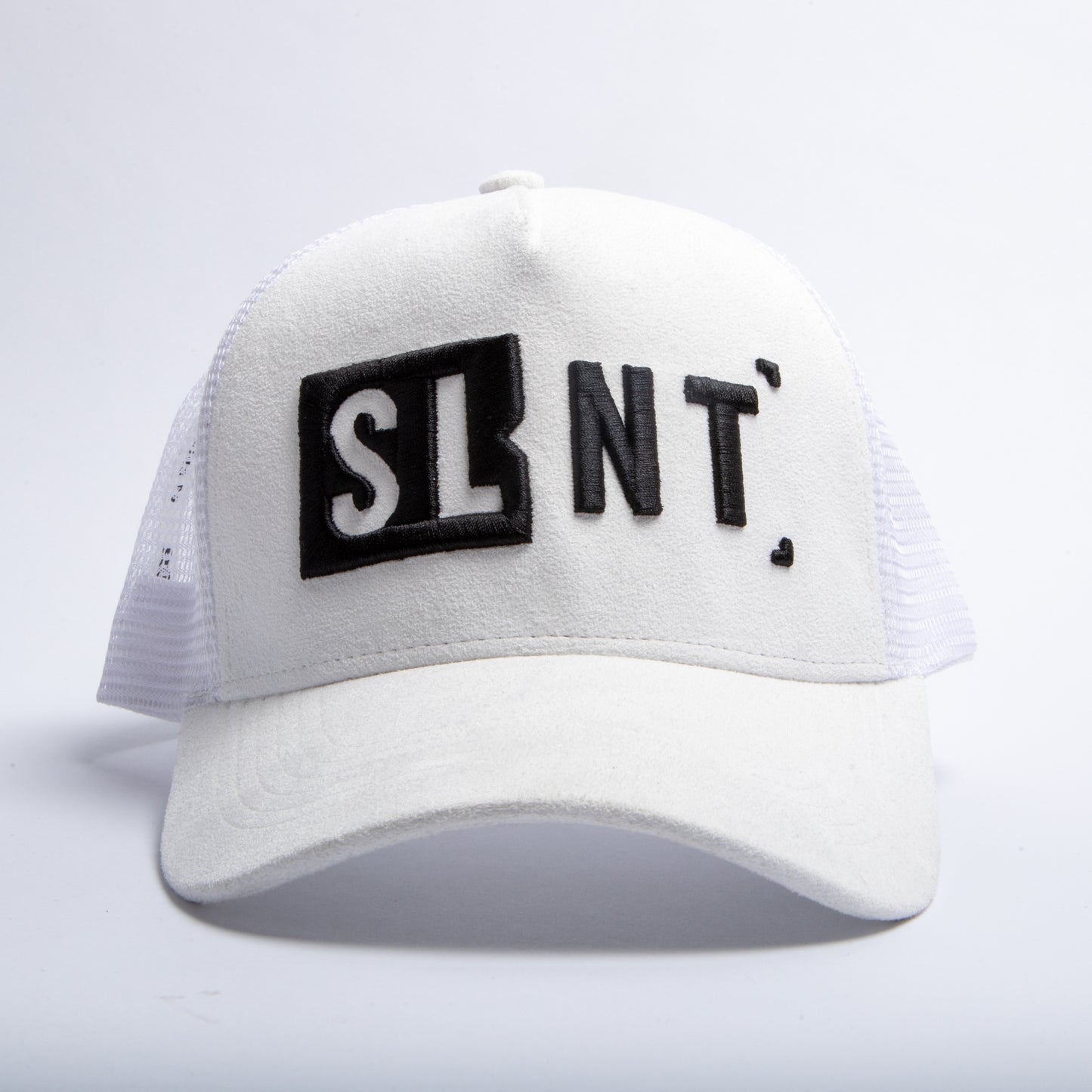 SLNT Logo Cap White