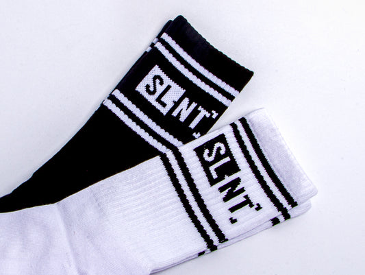 SLNT Black & White Sock Multipack