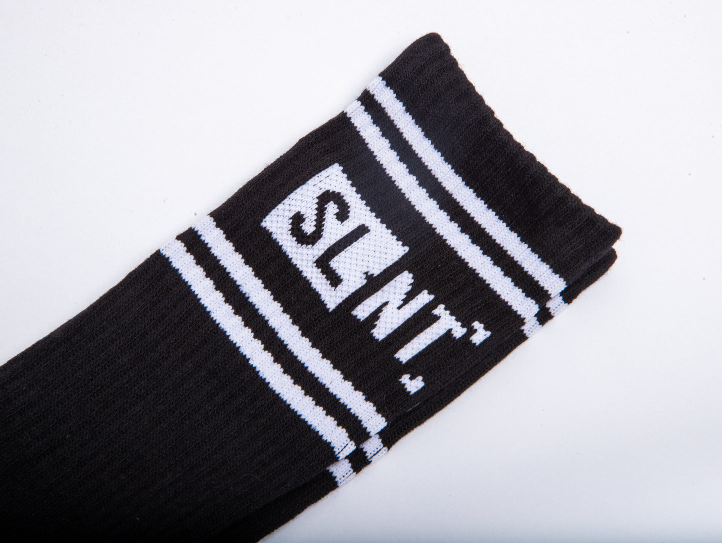 SLNT Logo Sock Black