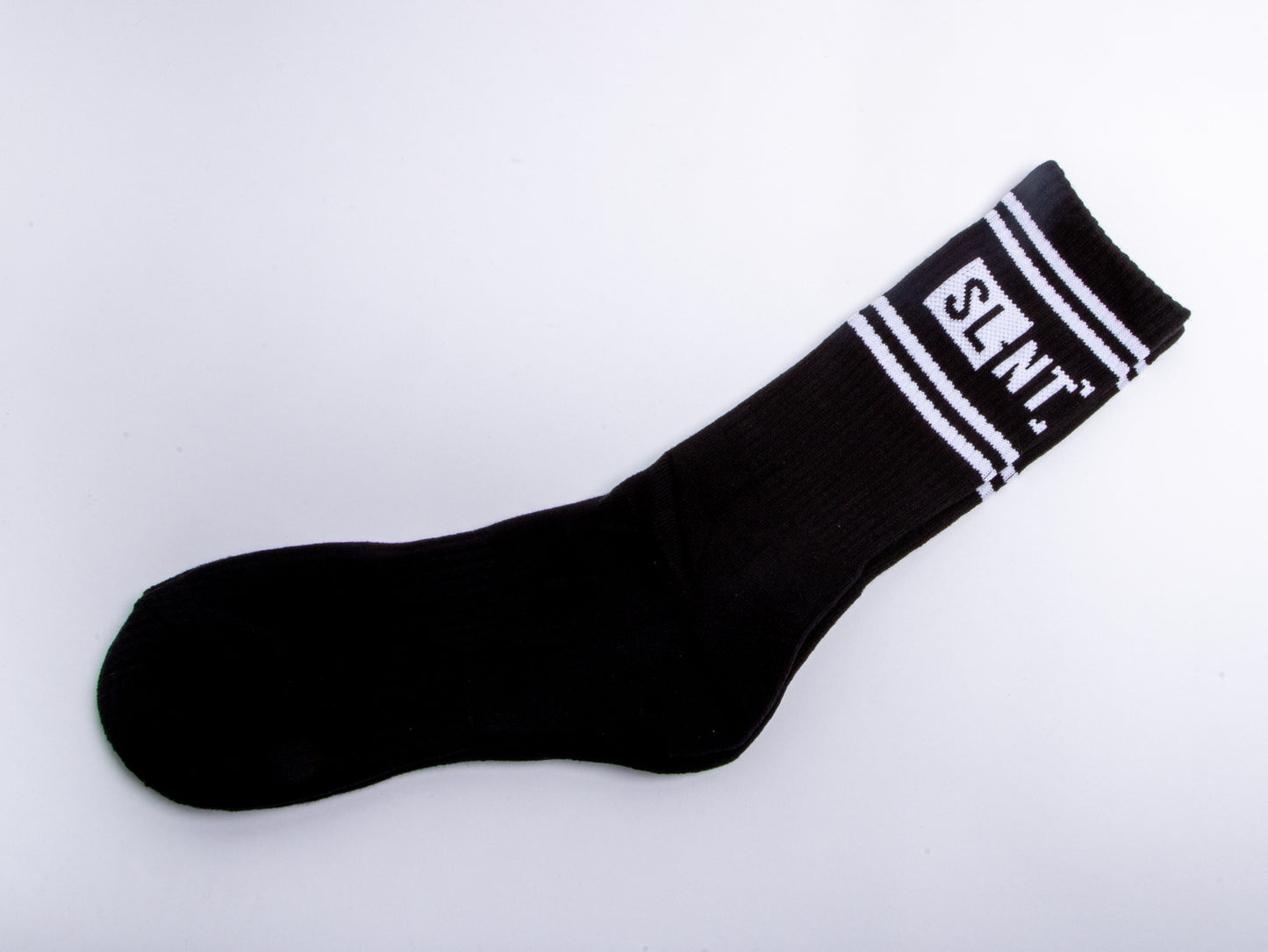 SLNT Logo Sock Black